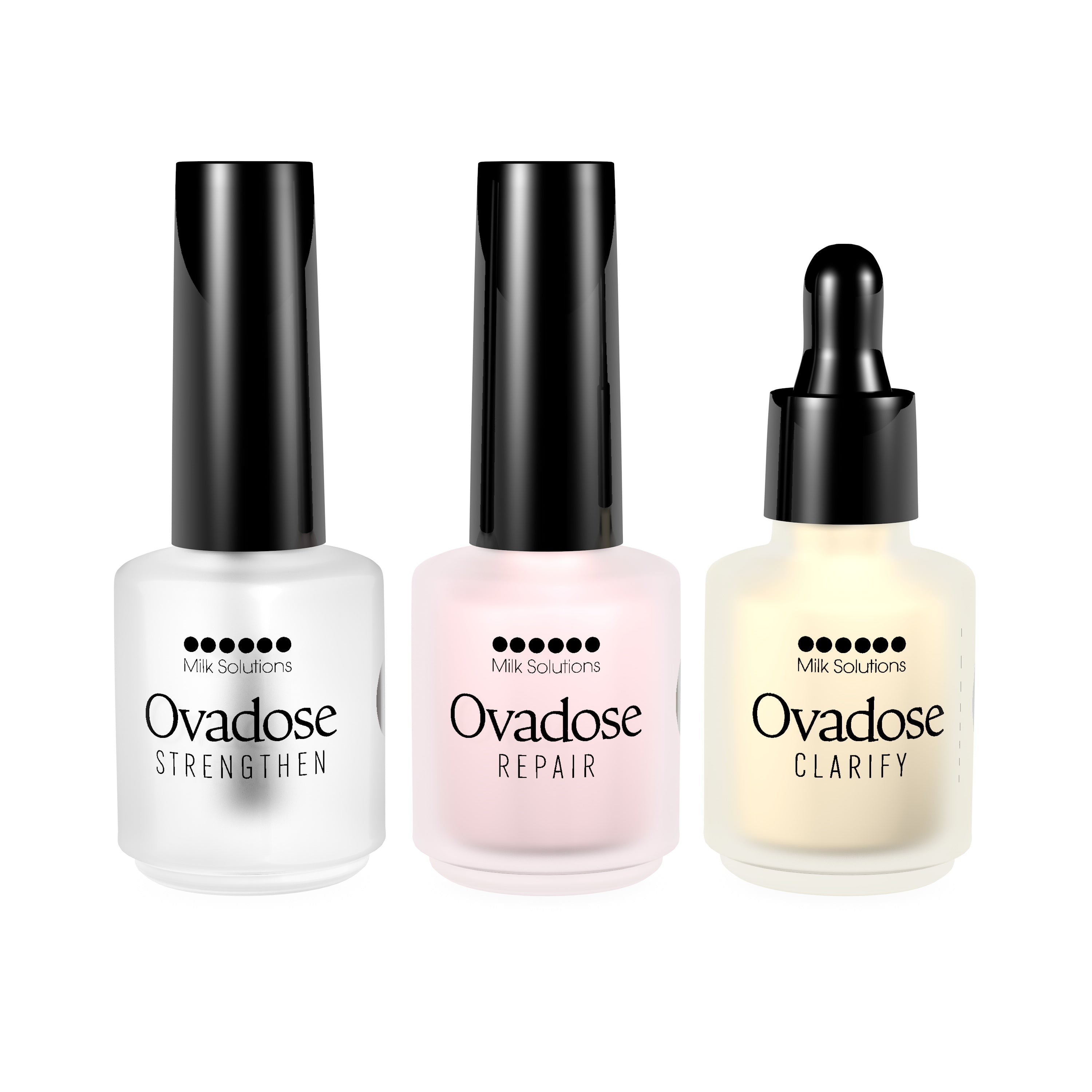 Ovadose Daily Set - Nail Strengthen, Repair and Clarify